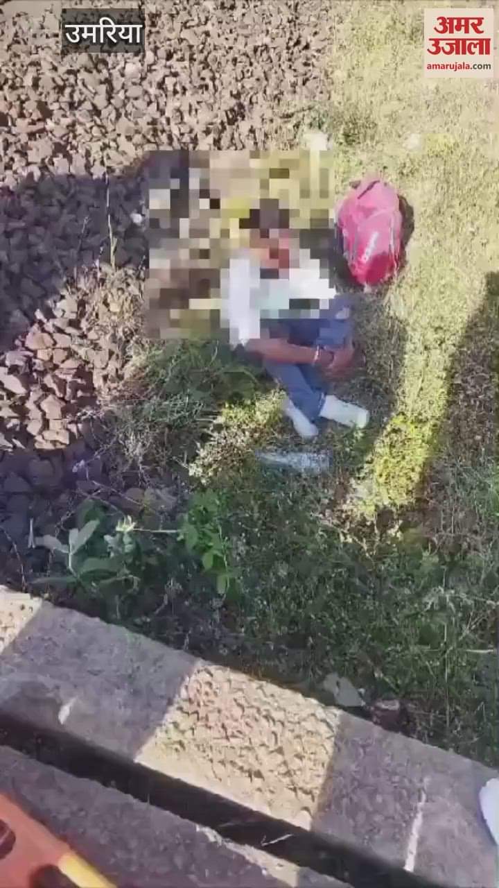 Umaria News: A youth was injured after falling from a train on the Ghunghuti-Mudaria railway track