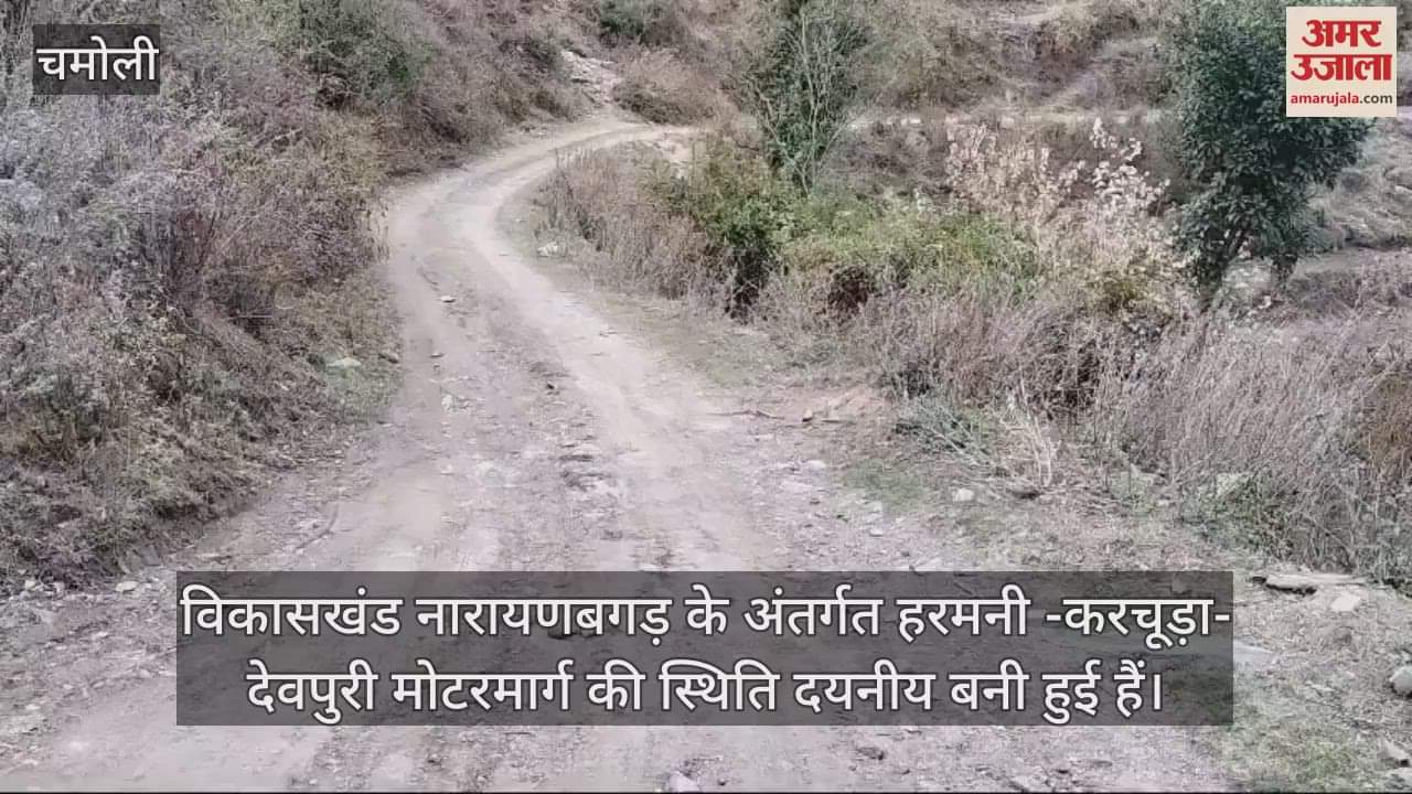 VIDEO : Road in bad condition since 12 years, people are troubled Karanprayag Chamoli