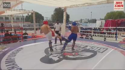 VIDEO : Meerut: Kick boxing competition organized