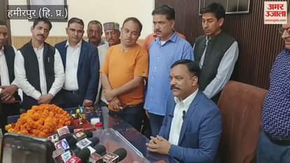 VIDEO : Nardev Kanwar took charge at the main office of the board established in Hamirpur