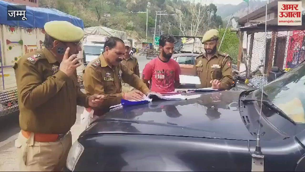 VIDEO : Big action by Chinani police, challan issued for violating traffic rules