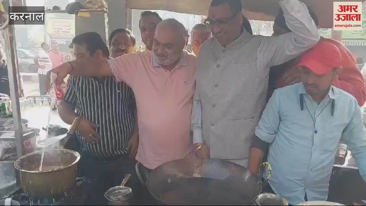 VIDEO : Karnal MLA Jagmohan Anand listened to the problems of the people in 'Chai Pe Charcha'