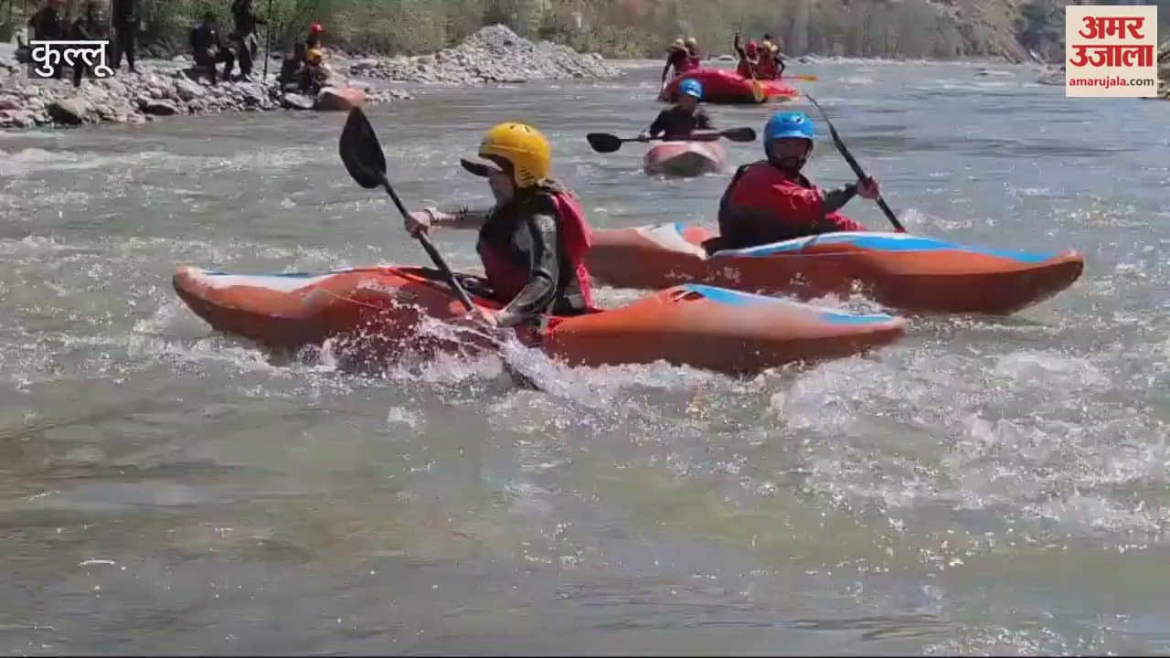 VIDEO : 40 youth of the country are learning the nuances of rafting in Pirdi