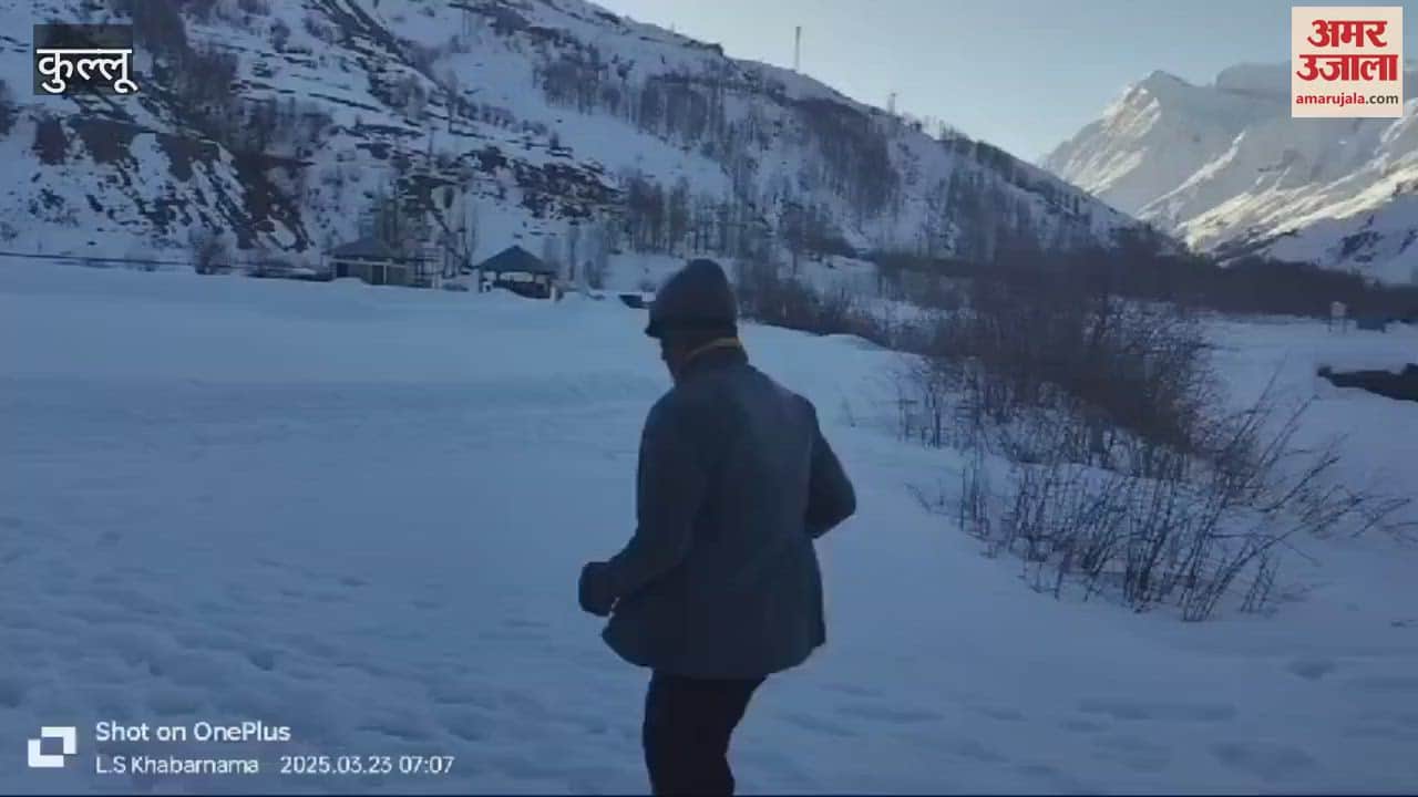 VIDEO : Snow marathon started at an altitude of 11 thousand feet