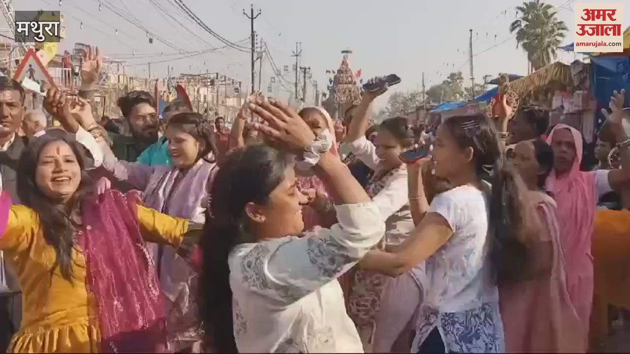 VIDEO : Lord Ranganath came out sitting on 60 feet high chariot made of 175 years old sandalwood