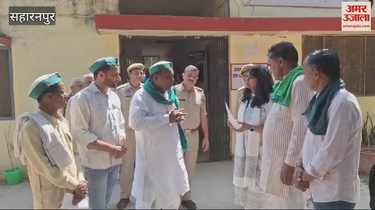 VIDEO : Saharanpur: Tikait group officials met Rampur SDM