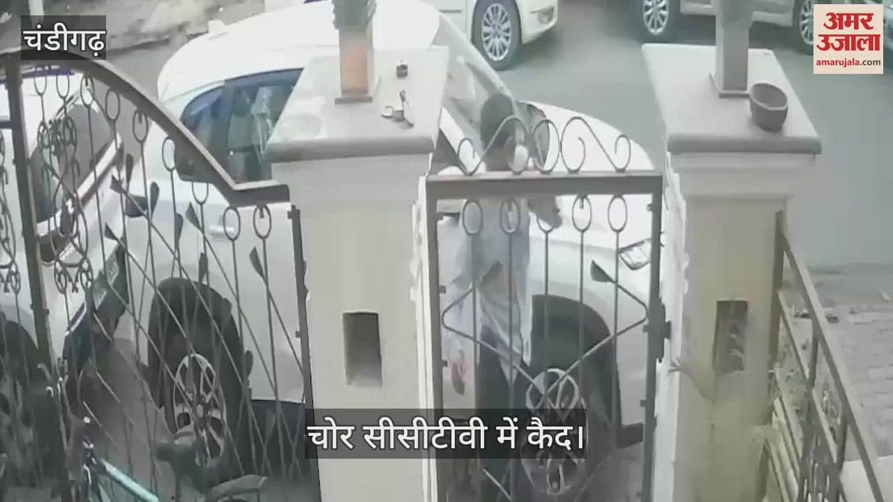 VIDEO : Bicycle theft in Chandigarh