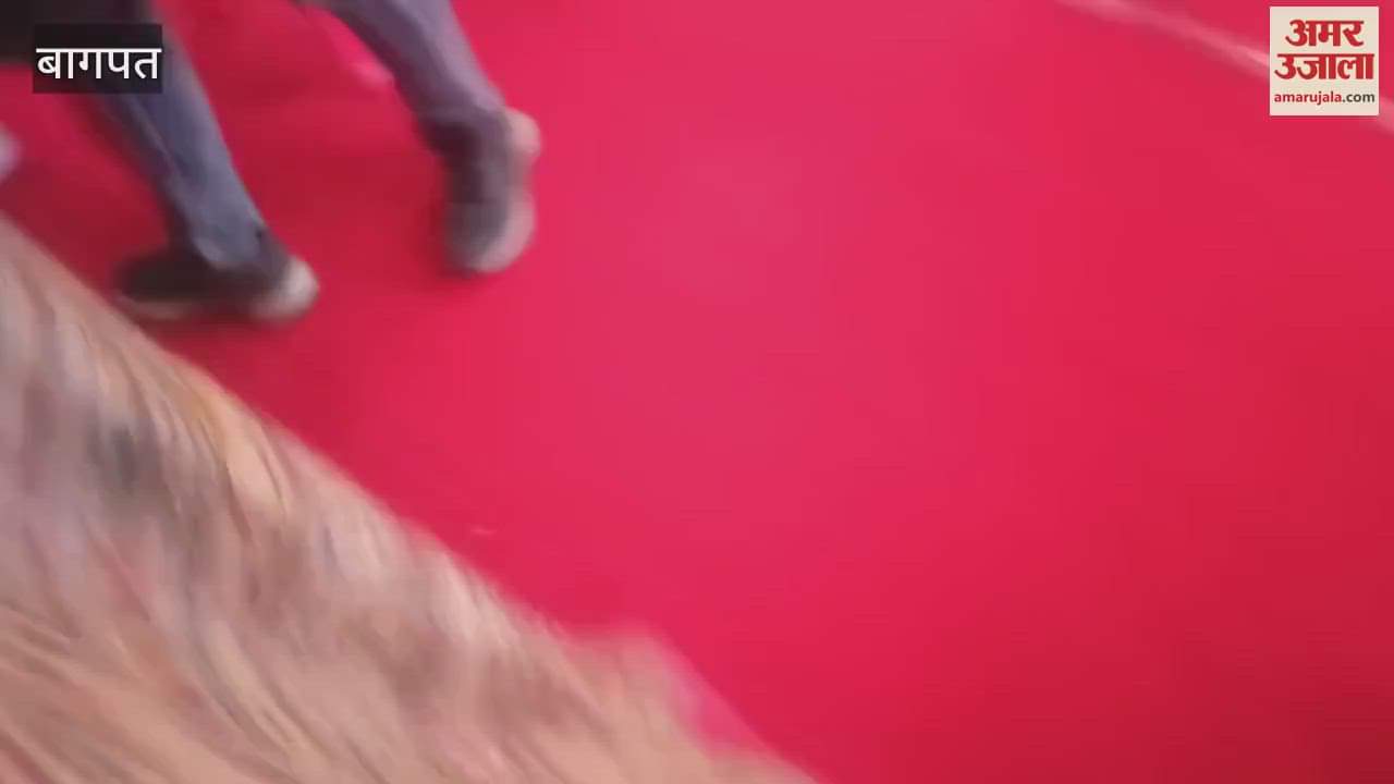 VIDEO : Baghpat: BJP District President Vedpal Upadhyay got angry when his name was not taken on the stage.