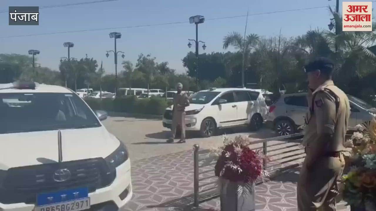 VIDEO : मोगा पहुंचे एडीजीपी शिव कुमार वर्मा और डीआईजी अश्वनी कपूर