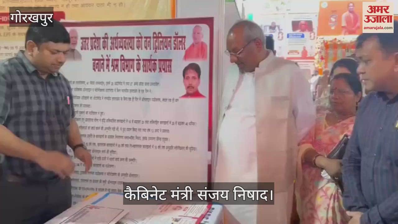 VIDEO : Cabinet Minister inspected the exhibition