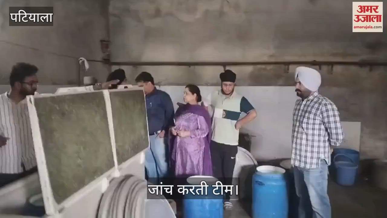 VIDEO : पटियाला में 450 किलो पनीर सील