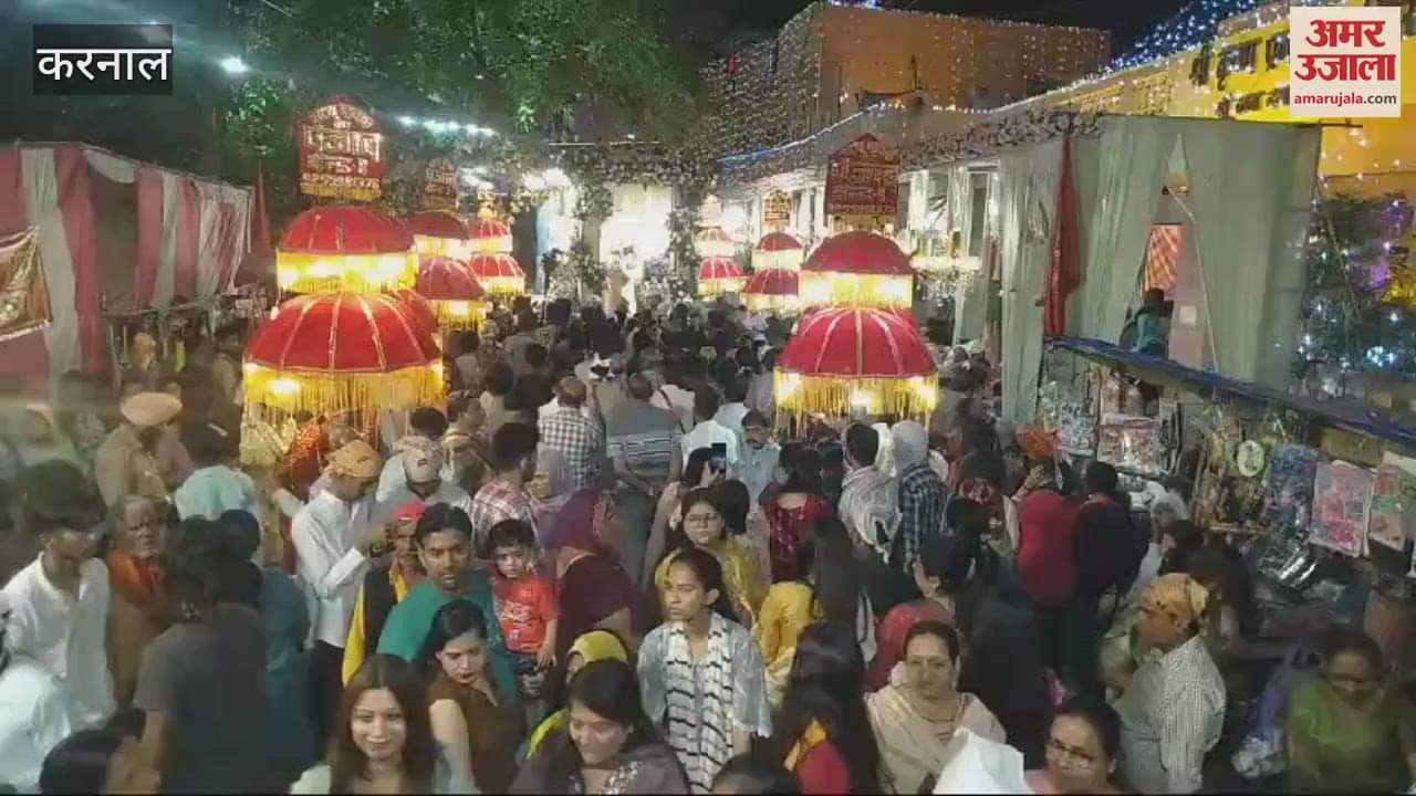 VIDEO : grand procession was organized in Karnal