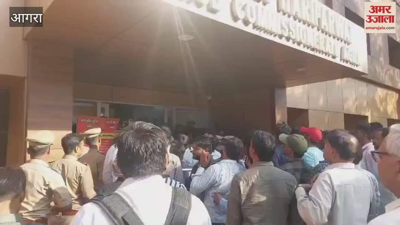 VIDEO : Karni Sena attacks SP MP ramji lal house SP workers surround police station protest