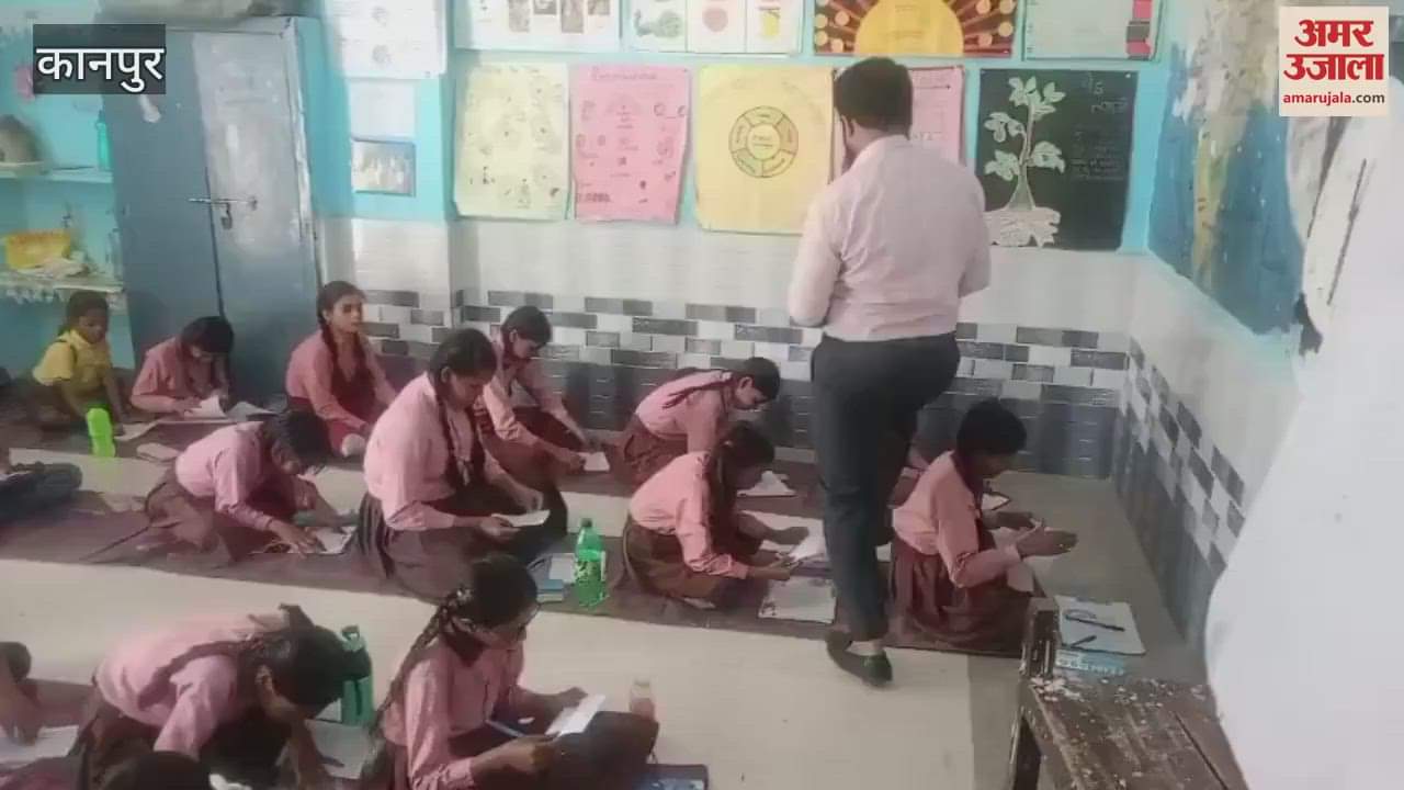 VIDEO : Students of council schools gave math and arts exam