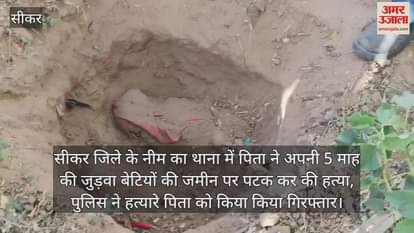 Father Kills Twin Daughters in Neem Ka Thana sikar crime news