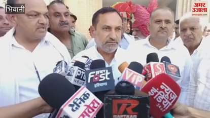 VIDEO : सांसद रामजीलाल सुमन के बयान के विरोध में भिवानी में सडक़ों पर उतरा सर्व समाज