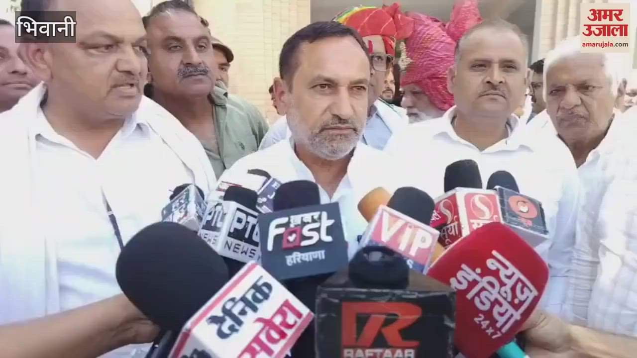 VIDEO : सांसद रामजीलाल सुमन के बयान के विरोध में भिवानी में सडक़ों पर उतरा सर्व समाज