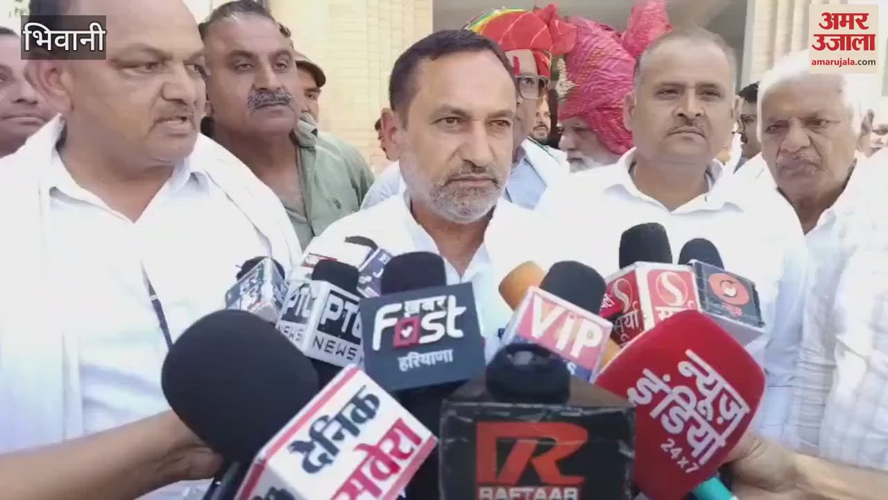 VIDEO : सांसद रामजीलाल सुमन के बयान के विरोध में भिवानी में सडक़ों पर उतरा सर्व समाज