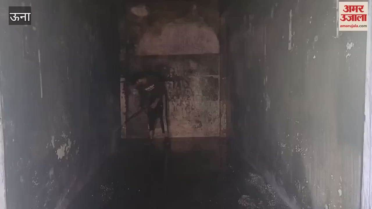 VIDEO : Fire in electronic shop in Bangana goods worth lakhs burnt to ashes