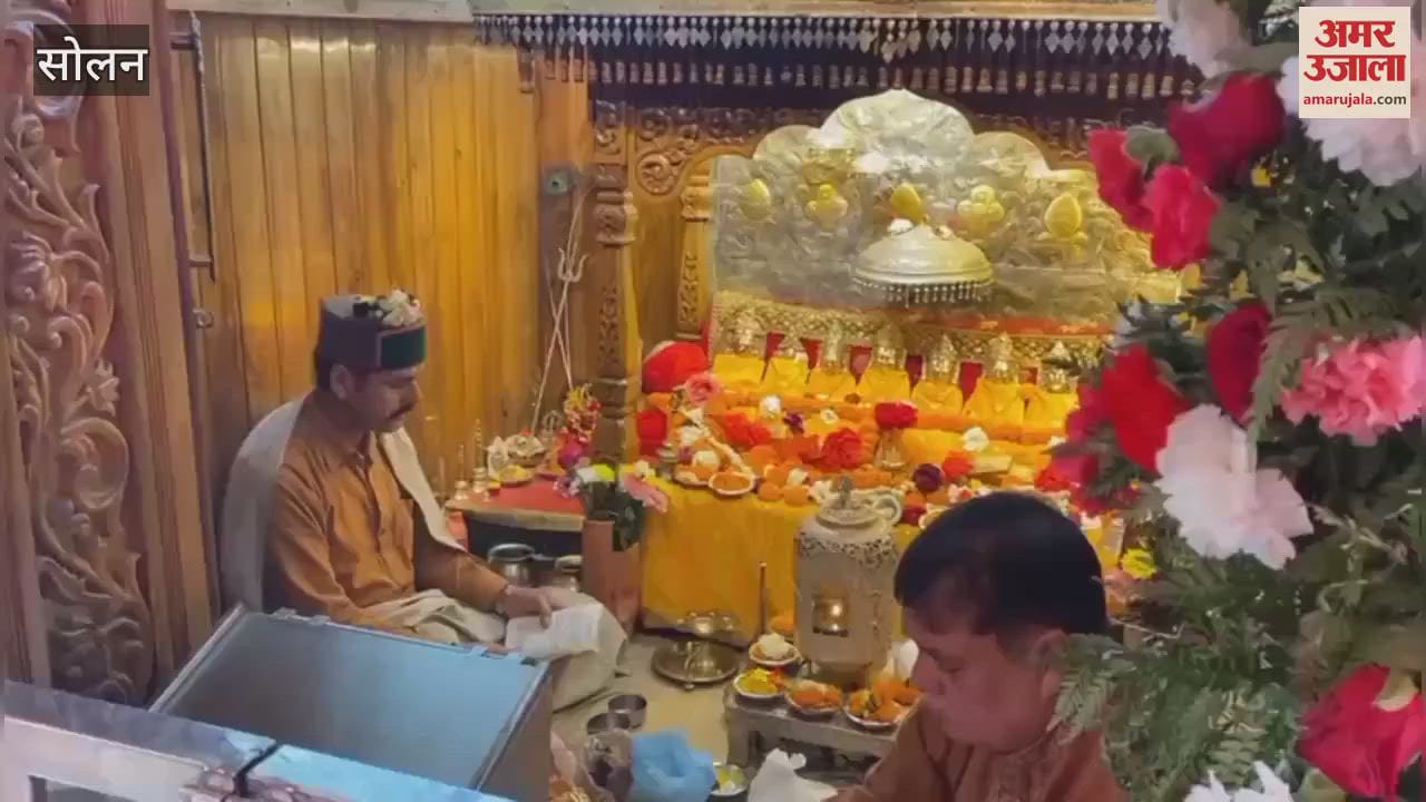VIDEO : On the first day of Chaitra Navratri there were long queues of devotees in the court of Maa Shulini