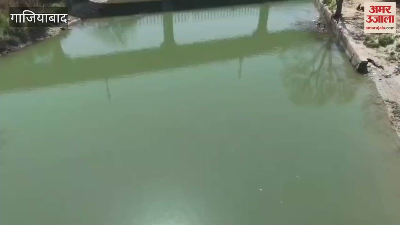 VIDEO : Cleanliness drive was conducted on Ganganahar in Muradnagar Ghaziabad