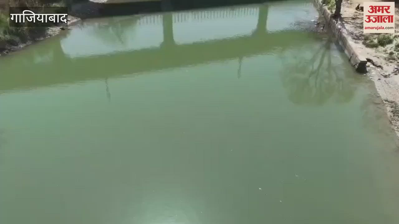 VIDEO : Cleanliness drive was conducted on Ganganahar in Muradnagar Ghaziabad