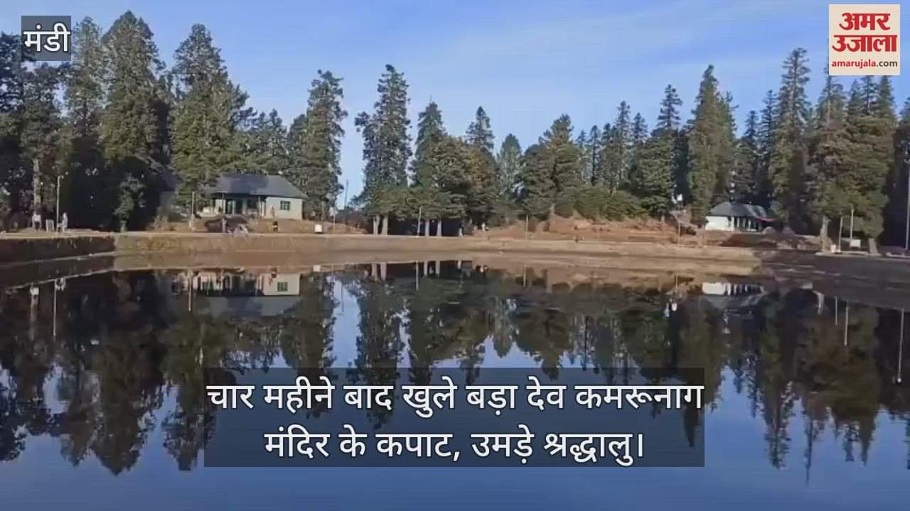 VIDEO : After four months, the doors of Bada Dev Kamrunag temple opened