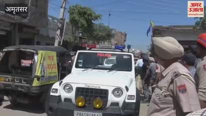 VIDEO : Police force conducted search operation in Amritsar