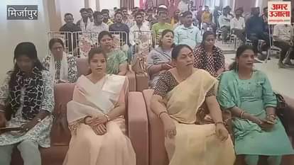 VIDEO : grand procession taken out in Mirzapur district resound name of Shri Ram