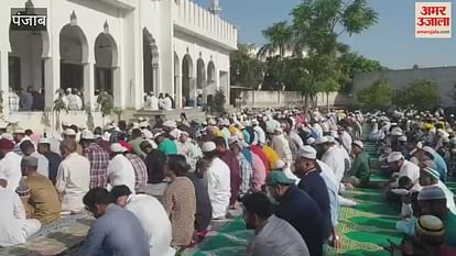 VIDEO : Prayers for peace were offered on Eid in Ferozepur VIDEO : Prayers for peace were offered on Eid in Ferozepur