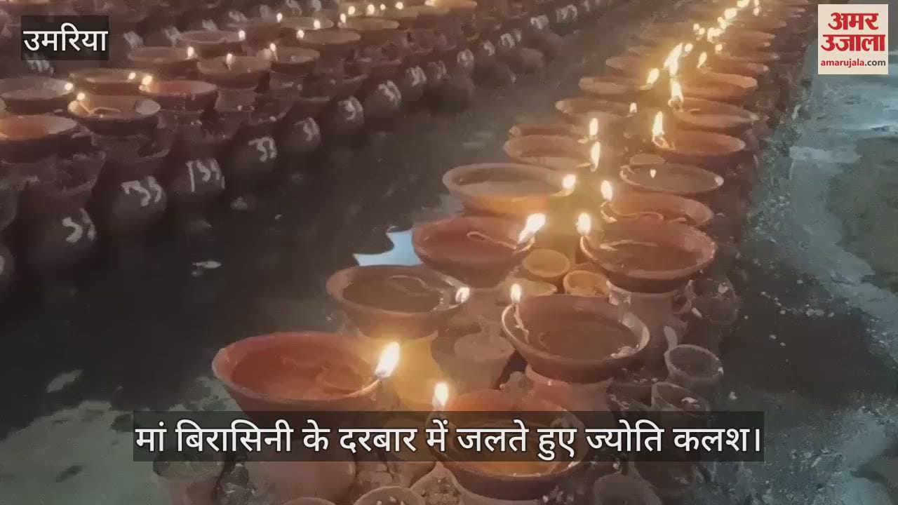 A flood of faith in the court of Maa Birasini, 12,238 urns were installed