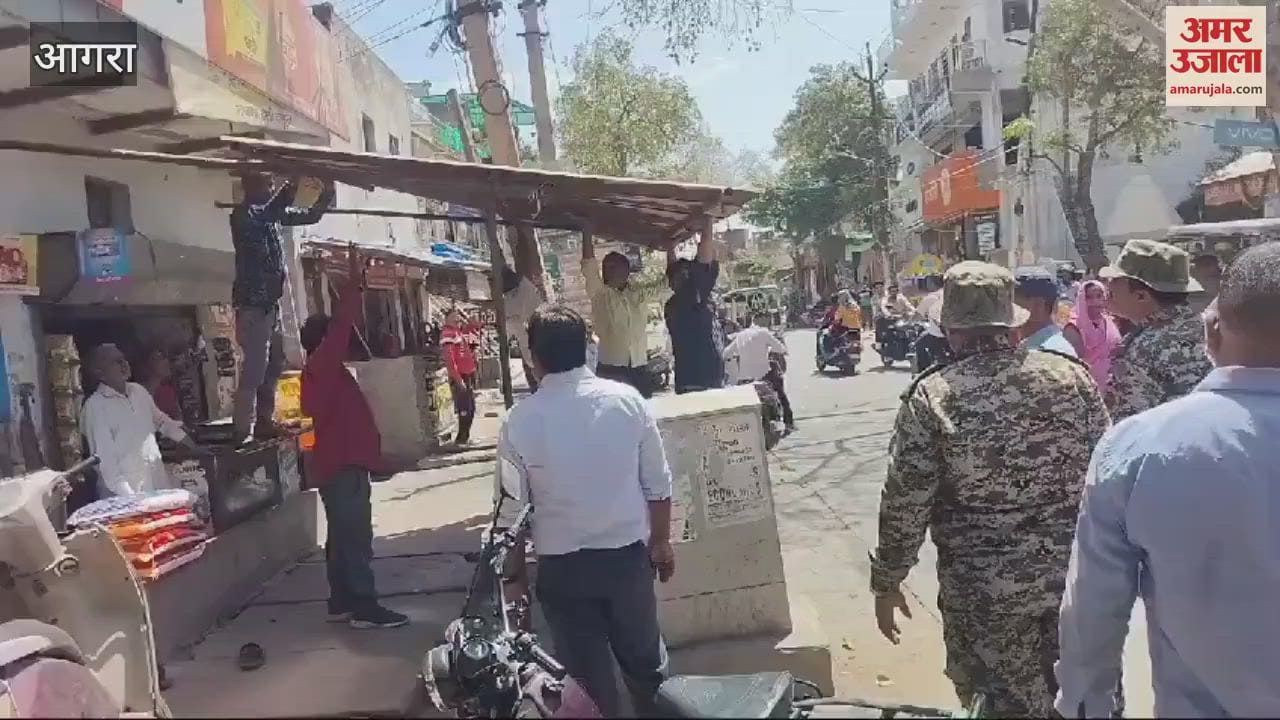 VIDEO : Municipal Corporation removed Mangal Bazar from Deori Road
