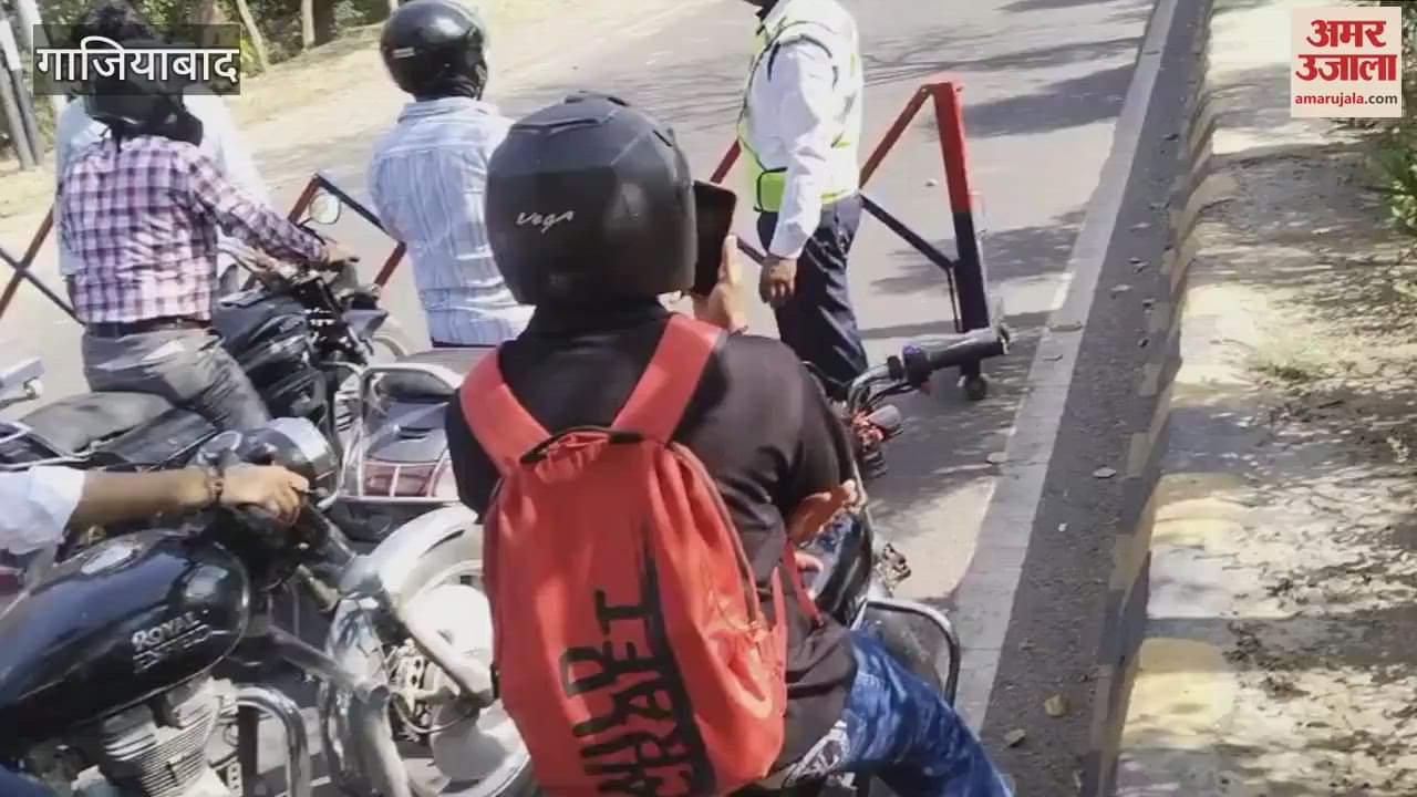 VIDEO : Traffic jam in Kavi Nagar today