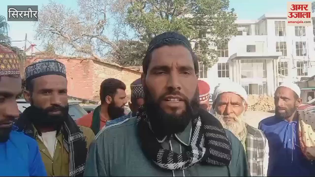 VIDEO : Muslims living in Shyampur and Bangaran Puruwala area of Paonta Sahib sought protection from SP and DC Sirmour