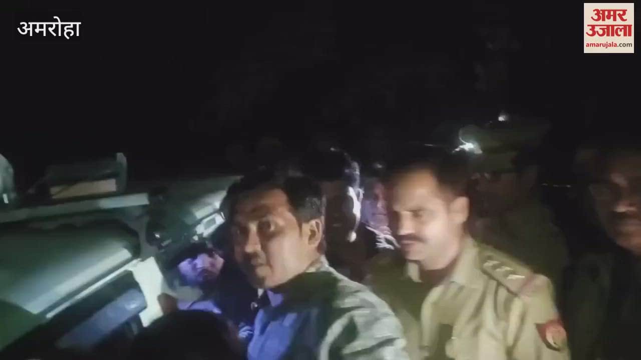 VIDEO : Bike rider dies in road accident, family members block road