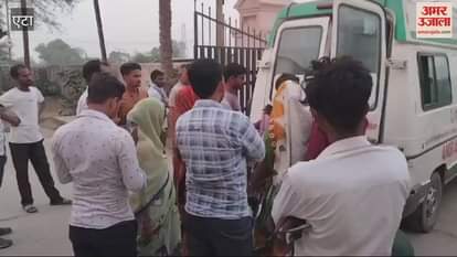 VIDEO : साइकिल से घर चा रही छात्रा को बाइक सवार ने मारी टक्कर, हालत गंभीर