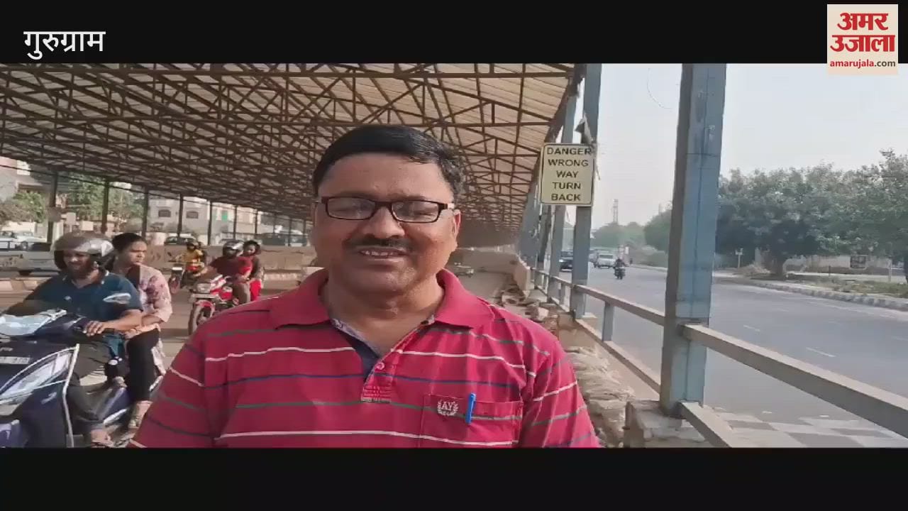 VIDEO : attractive painting being made on Rajiv Chowk flyover-underpass in Gurugram