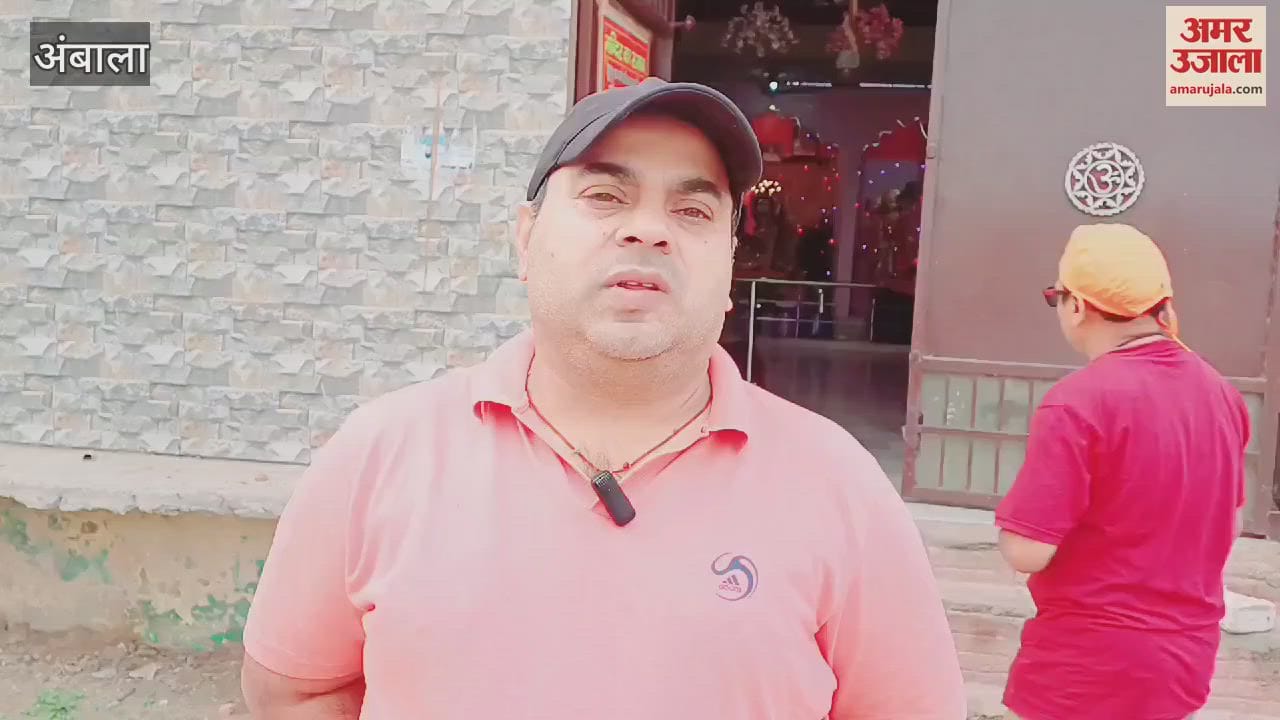 VIDEO : Jewelery stolen from Baba Balak Nath temple in Ambala, police checking CCTV