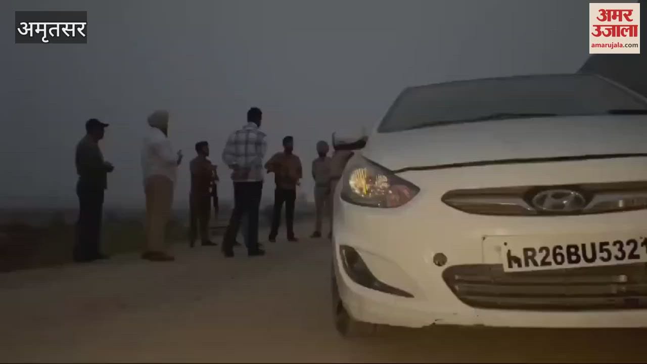 VIDEO : Encounter between amritsar police and gangsters