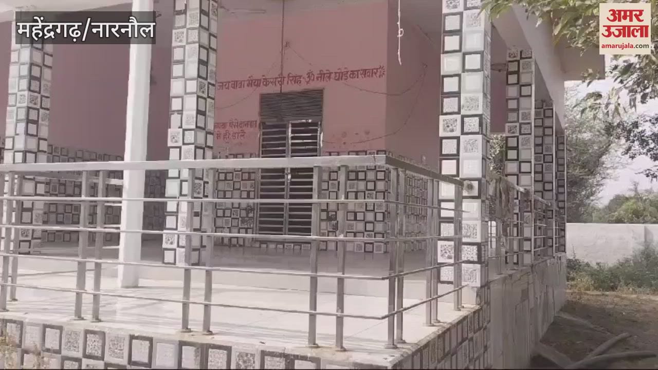 VIDEO : In Mahendragarh, 30 youth of Baba Bhainya Swayamsevak Sangh cleaned the four acre temple complex