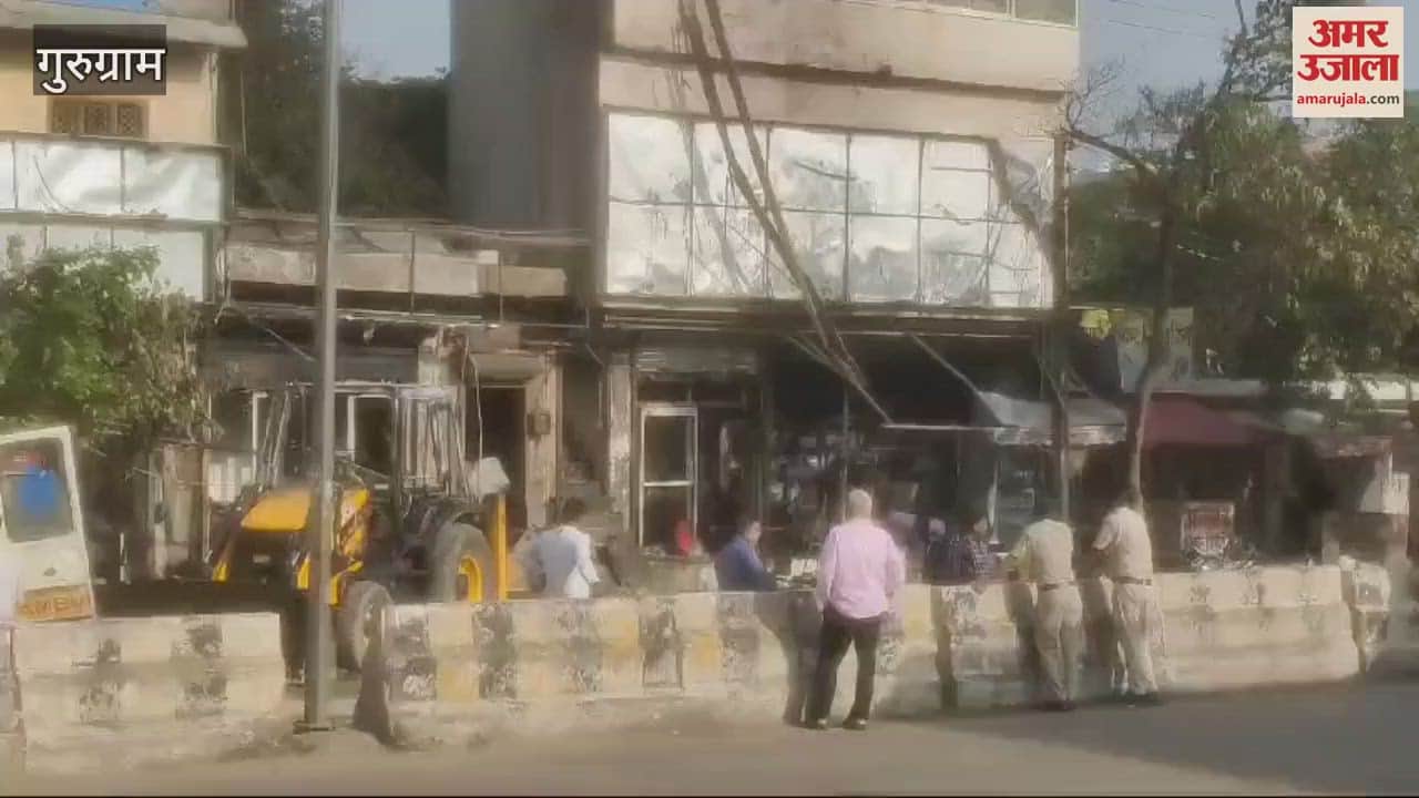 VIDEO : Fire broke out due to leaking PNG pipeline in Palwal