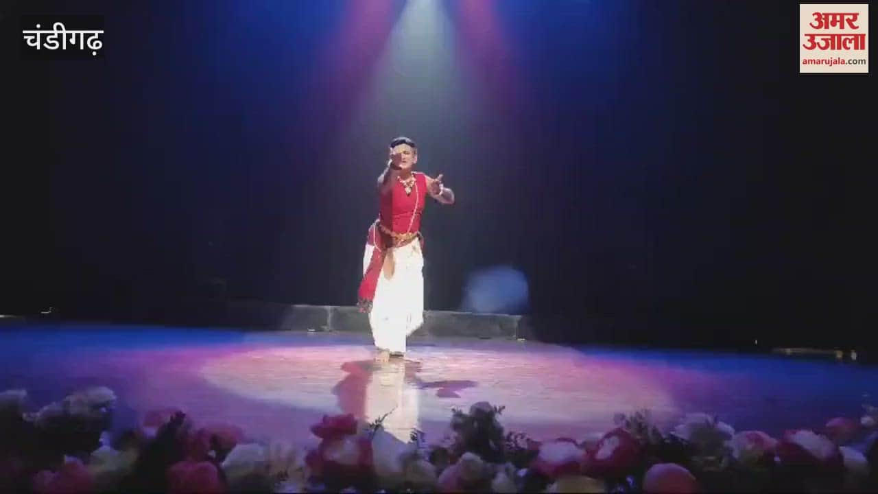 VIDEO : डॉ. श्रीधर ने भरतनाट्यम पेश कर मोहा दर्शकों का मन