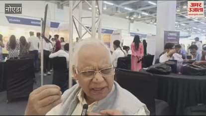 VIDEO : Startup father Dr. SP Mishra said India Education Expo will give global market to students