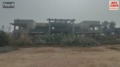 VIDEO : Due to lack of budget in Bhiwani, the gymnasium became a rest house for animals