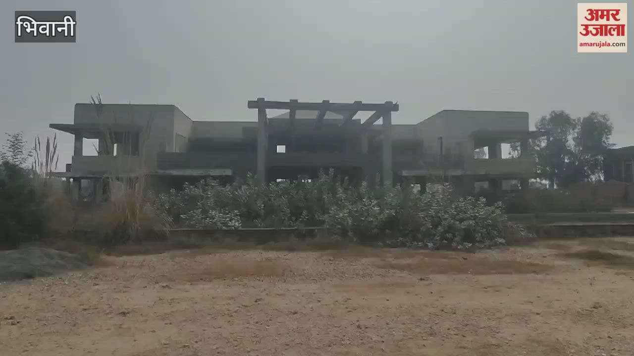 VIDEO : Due to lack of budget in Bhiwani, the gymnasium became a rest house for animals