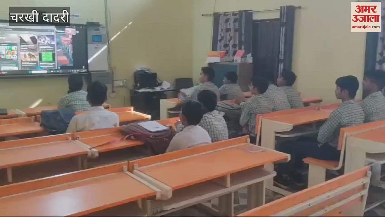 VIDEO : Lack of transport facilities in Badhra of Charkhi Dadri, interest of students has decreased fundamentally