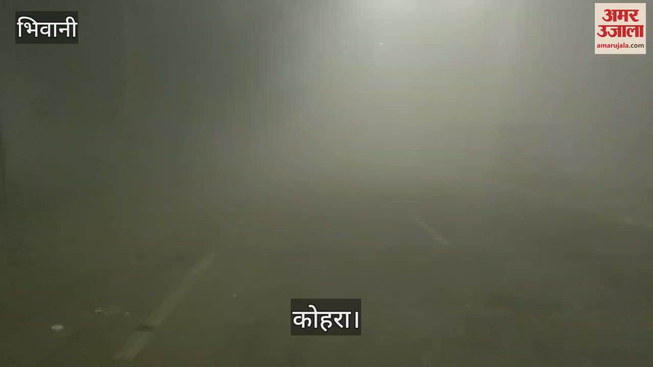 VIDEO : भिवानी में दूसरे दिन भी छाई धूंध, ट्रेनों का शेड्यूल बिगड़ा