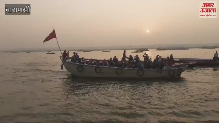 Video Kartik Purnima Lakhs Of People Took Holy Dip Har Har Gange