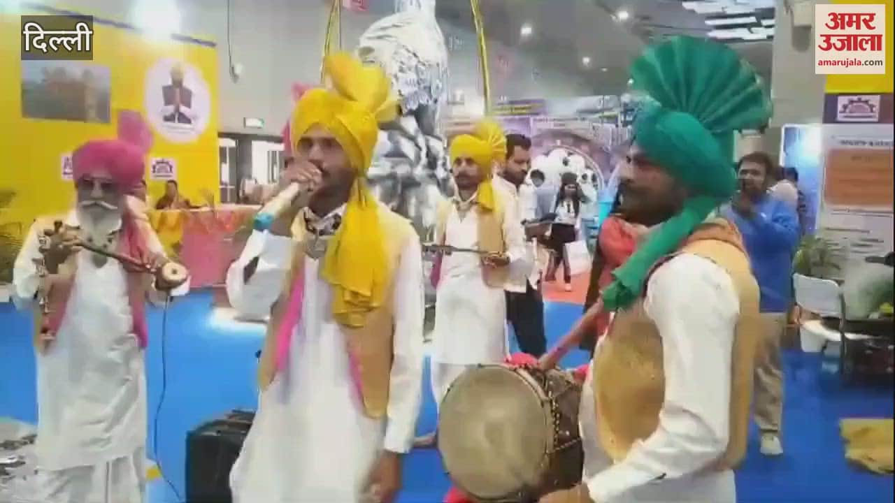 VIDEO : Punjabi folk songs enthrall the international trade fair