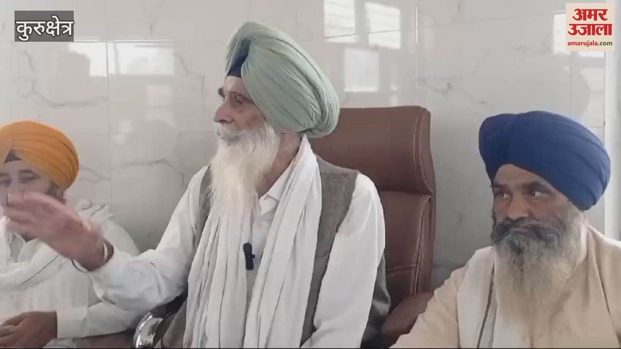 VIDEO : हरियाणा सिख गुरुद्वारा प्रबंधन कमेटी चुनाव के लिए पथक अकाली दल का चुनाव चिन्ह साइकिल